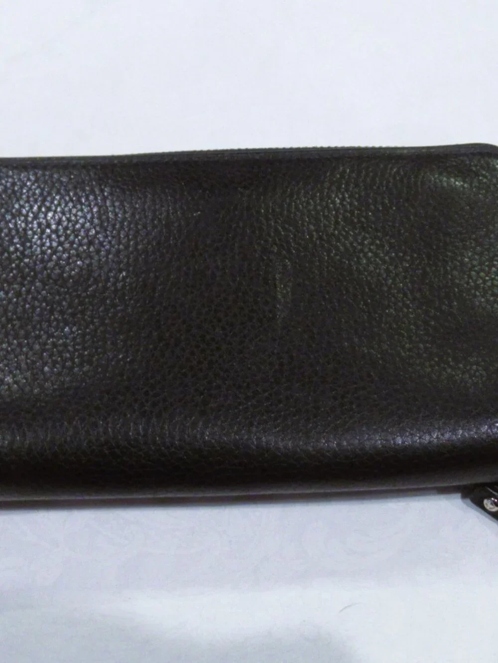 Kate Spade New York black leather wristlet / wallet